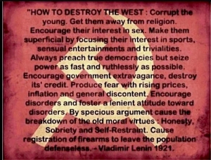 how to destroy the west
